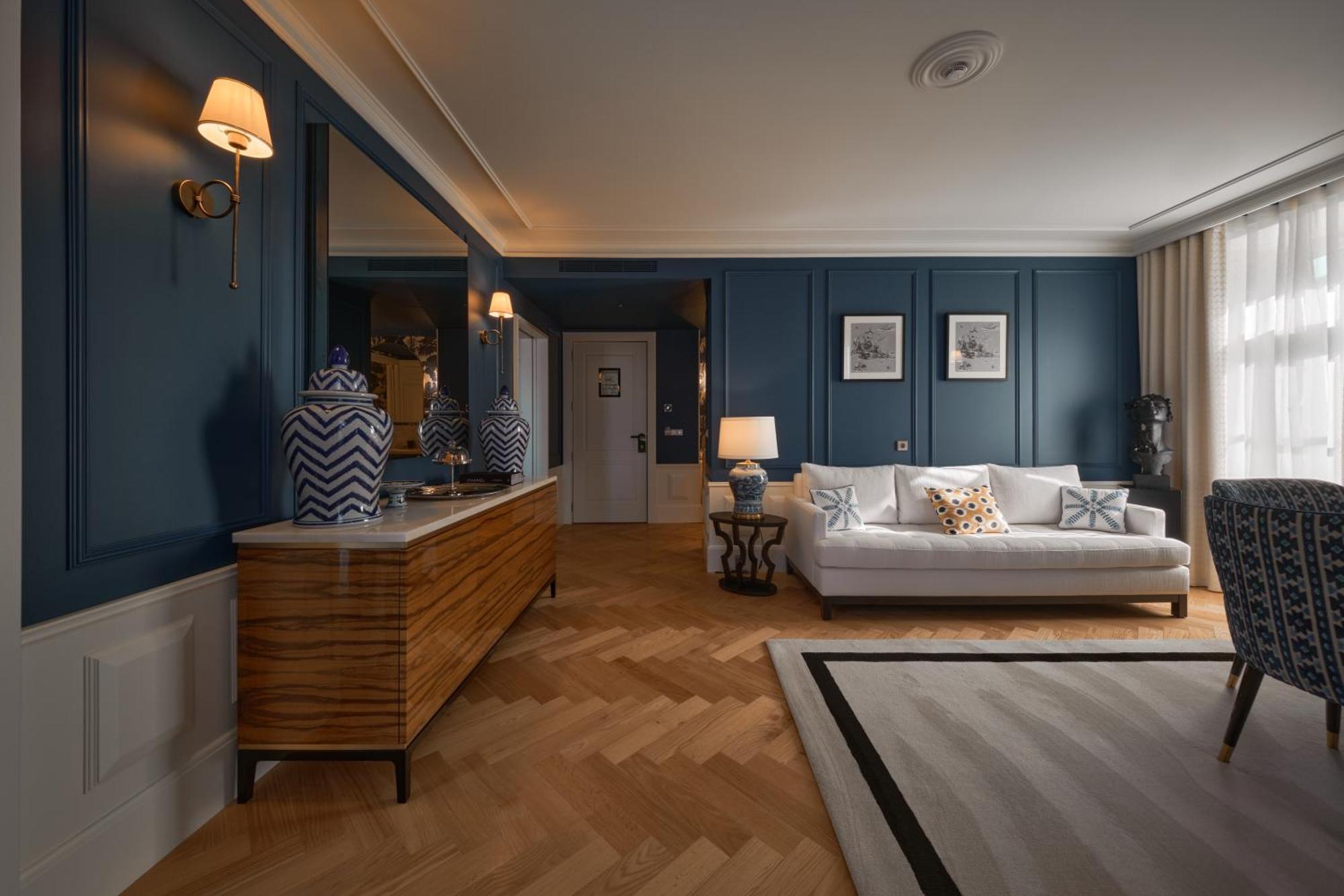 Ga Palace Hotel & Spa, A Xixth-Century Villa ポルト エクステリア 写真 A 3D interior visualization of a living room